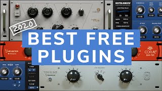 The BEST Free Plugins and VSTs  Mixing and Production [upl. by Enedan]