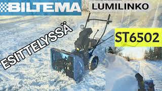 BILTEMA LUMILINKO ST 6502 ESITTELYSSÄ [upl. by Napra253]