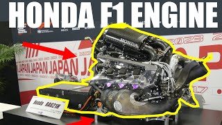 F1 2023  Hondas F1 Engine  DETAILED LOOK [upl. by Marin]