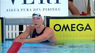 Sarah Sjostroms 2396 50 Freestyle at Mare Nostrum Barcelona [upl. by Soni]