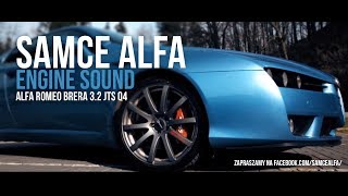 Alfa Romeo BRERA 32 JTS Q4 ENGINE SOUND Samce Alfa [upl. by Nnaylloh]