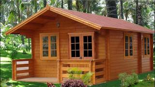 30 SIMPLE NICE WOODEN HOUSE DESIGN Houses VlogC [upl. by Leahicm]