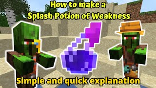 Splash Potion of Weakness [upl. by Issac9]