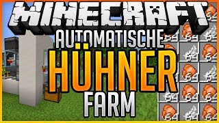 automatische Hühner Farm einfach ✨ Minecraft 121 ✨ErikOnHisPeriod [upl. by Aehsel762]