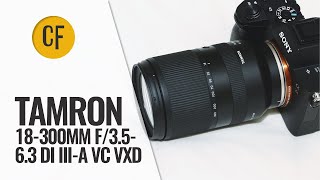 Tamron 18300mm f3563 Di IIIA VC VXD lens review with samples [upl. by Nnairrek]