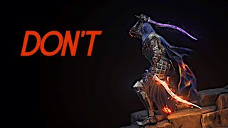 Dont Use The Dancers Enchanted Swords Dark Souls 3 [upl. by Ddarb327]