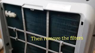 How to clean portable air conditioner filters [upl. by Kwei]