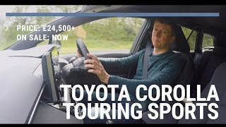 Unscripted  First Drive Review  Toyota Corolla Touring Sports  stupid name great hybrid estate [upl. by Cathyleen]