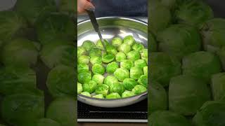 BEST WAY to Cook Brussels Sprouts [upl. by Meenen]