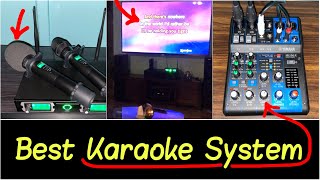 Best Wireless Microphone Karaoke Setup 2024  Cordless Microphone  Hayden HY07 Unboxing And Review [upl. by Dlorej]