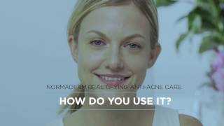 Normaderm Anti Acne Cream  Vichy USA [upl. by Prudhoe]