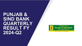 PUNJAB amp Consolidated Quarterly Result  Q2 Result 2024  PUNJAB amp latest news [upl. by Niroht170]