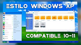 NUEVO ESTILO WINDOWS XP PARA WINDOWS 10 Y 11 [upl. by Adilem]