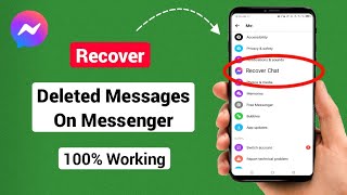 New How To Recover Deleted Messages On Messenger 2024 Update  Recover Deleted Facebook Messages [upl. by Astiram]