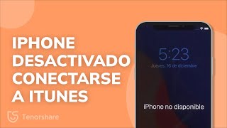 🔅QUITAR IPHONE 2023｜cómo desbloquear iPhone desactivado conectarse a iTunes 3 formas🔅 [upl. by Uos]