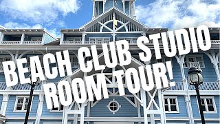 Beach Club Resort DVC Studio Room Tour [upl. by Hanonew293]