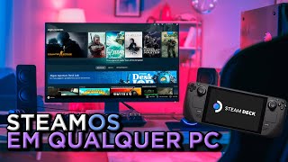 HoloISO  Instale o SteamOS no seu PC 2023 [upl. by Windham]