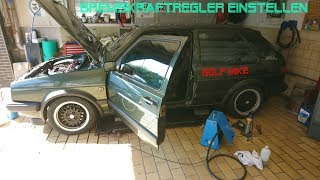 Golf 2 Bremskraftregler einstellen [upl. by Stanleigh]