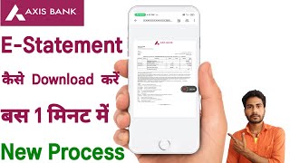 How TO Axis Bank E Statement Download Mobile BankingAxis bank Account Statement Kaise Download kare [upl. by Mohsen629]