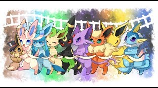 For Oliver Paw Eeveelutions AMV  Rather Be [upl. by Eidnarb581]