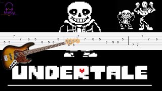 Undertale Meme  Megalovania Bass Tabs Tutorial [upl. by Katrinka776]