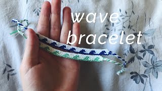 wave bracelet tutorial advanced REMAKE [upl. by Yuma]