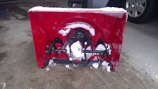 Fixing A Snowblower Auger That Wont Spin [upl. by Beverlie]