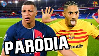 Canción PSG vs Barcelona 23 Parodia LA CAPI  Myke Towers [upl. by Nahgeem124]