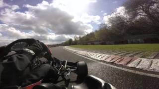 Wombwell karting Big crash [upl. by Vina]