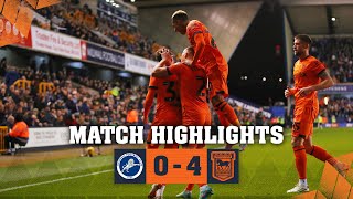 HIGHLIGHTS  MILLWALL 0 TOWN 4 [upl. by Akkimat]