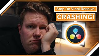 How To Stop Da Vinci Resolve Freezing And Crashing NVIDIA [upl. by Whitver]