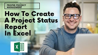 How To Create A Project Status Report In Excel [upl. by Perusse678]