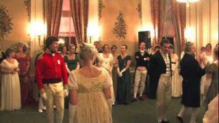 Napoleonic Ball  Regency Dances Cotillion and Reel [upl. by Denman436]