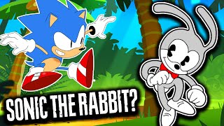 Sonic the RABBIT  Rejected Sonic Designs  TheMentok [upl. by Sucitivel]