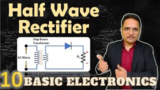 Half Wave Rectifier  Analog Electronics  TECH GURUKUL By Dinesh Arya [upl. by Phyllis736]