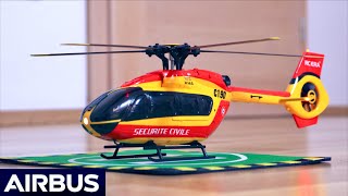 Micro Scale Airbus H145 Helicopter  Indoor Flight  RC ERA C190 [upl. by Iren]