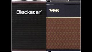 Blackstar Artisan 30 amp Vox AC30c2 Comparison [upl. by Mazlack467]