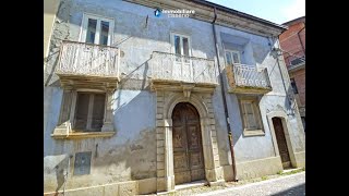 Large ancient house with marble frescoes and ancient doors with garden for sale in Molise Italy [upl. by Fe]