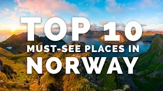 TOP 10 MUSTSEE PLACES IN NORWAY  A Photographers Guide [upl. by Otecina953]