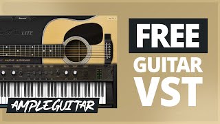 FREE Ample Guitar M Lite II Guitar VST Plugin  866 Samples [upl. by Ahsenaj]