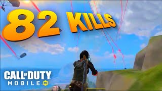 82 KILLS IN ONE ROUND 😱 NEW WORLD RECORD  Call of Duty Mobile [upl. by Xineohp]