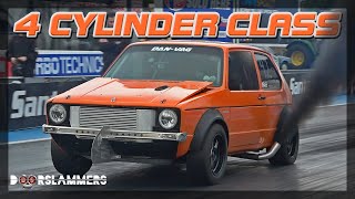 4 CYLINDER CLASS AT DOORSLAMMERS 2023  SANTA POD RACEWAY [upl. by Ameerahs]