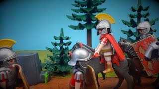 Playmobil Romeinen 6 The Forest Stop Motion [upl. by Docilu]