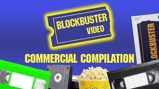 Blockbuster Video Commercial Compilation [upl. by Eirotal]