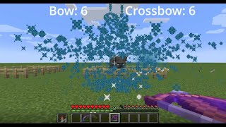 Bow vs Crossbow with Firework Rockets Which can do the most damage [upl. by Ahsiuqel]