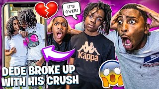 DEDE3X BROKE UP WITH HIS CRUSH💔amp FLIGHT WANTS TO 1V1 FUNNYMIKE🏀 [upl. by Alyekahs]