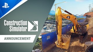 Construction Simulator  Announcement Trailer  PS5 amp PS4 Games [upl. by Haveman]