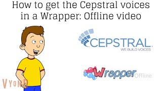 Tutorial  How To Use The Cepstral Voices in a Wrapper Offline Video [upl. by Llevol]