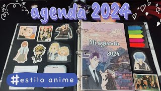 Haz tu propia agenda de anime 2024Diy anime [upl. by Abercromby829]