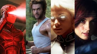 XMen All Team Powers Weapons and Fights from the films [upl. by Peppy]